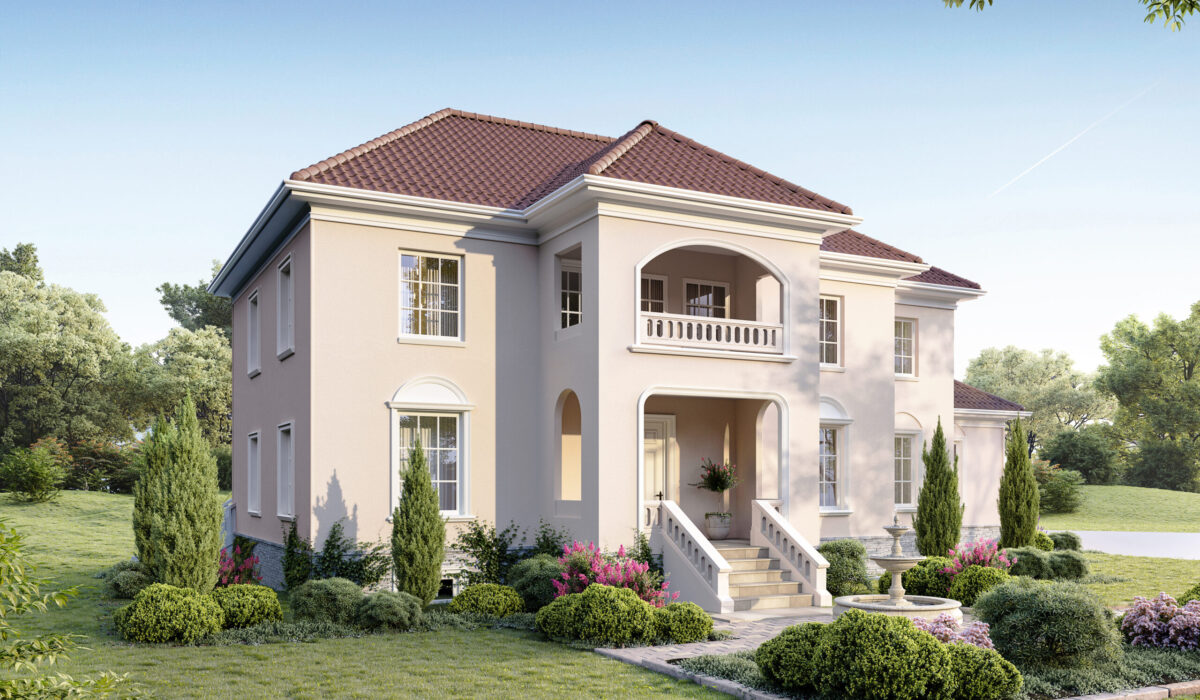 2.1 Balcony, Landscape & Stucco